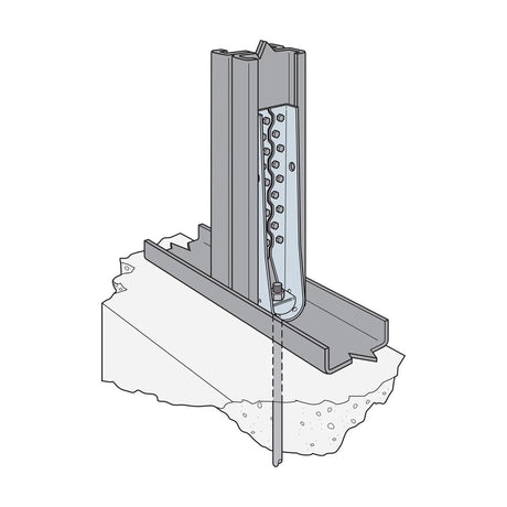 Simpson Strong-Tie S/HDU6 (10-3/8") Light-Gauge Steel Holdown, G90 Galvanized - 8