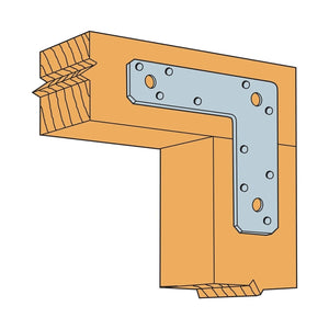 Simpson Strong-Tie 66L (6" x 6") 14-Gauge Galvanized L Strap - 3