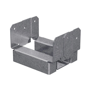 Simpson Strong-Tie ABA44RZ (3-1/8") 16Ga Adjustable Post Base for Rough Cut 4x4 - ZMAX Finish