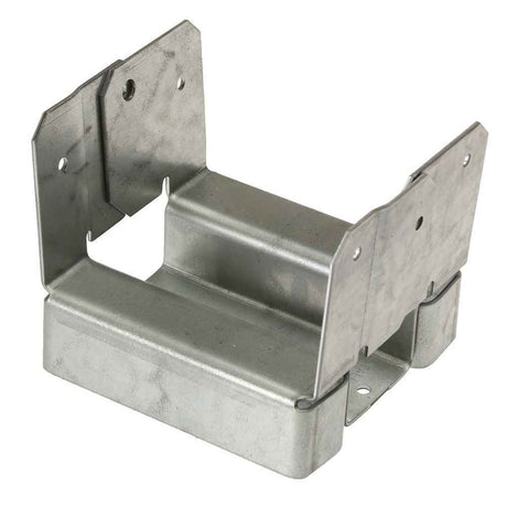 Simpson Strong-Tie ABA44Z (3-3/8") 16Ga Adjustable Post Base for 4x4 Lumber - ZMAX Finish