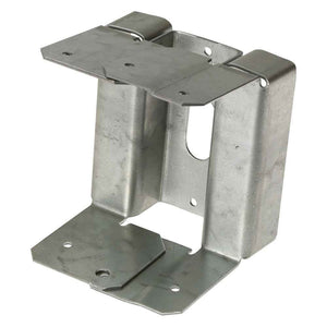 Simpson Strong-Tie ABA44Z (3-3/8") 16Ga Adjustable Post Base for 4x4 Lumber - ZMAX Finish - 3