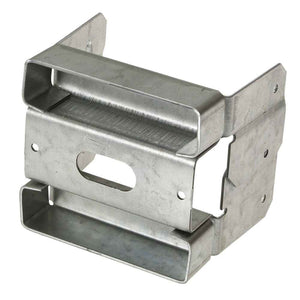 Simpson Strong-Tie ABA44Z (3-3/8") 16Ga Adjustable Post Base for 4x4 Lumber - ZMAX Finish - 4
