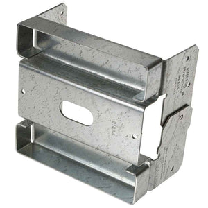 Simpson Strong-Tie ABA66Z (6") 16Ga Adjustable Standoff Post Base for 6x6 -  ZMAX Finish - 3