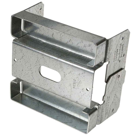 Simpson Strong-Tie ABA66Z (6") 16Ga Adjustable Standoff Post Base for 6x6 -  ZMAX Finish - 3