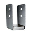 Simpson Strong-Tie ABU46SS Stainless Steel Adjustable Standoff Post Base for 4x6 - Corrosion Resistant Concrete Connector