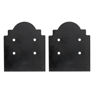 Simpson Strong-Tie APB1010DSP (10x) Decorative Post Base Side Plate - Black Powder Coated