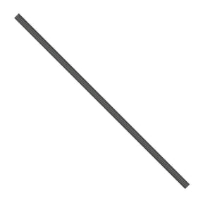 Simpson Strong-Tie ATR1X12HDG (1" x 12") Hot-Dip Galvanized All-Thread Rod for Tension Transfer and Anchoring