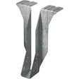 Simpson Strong-Tie BA210-2 (1-9/16" x 9-1/8") 12Ga Galvanized Top Flange Beam Hanger for 2x10 Double Joist