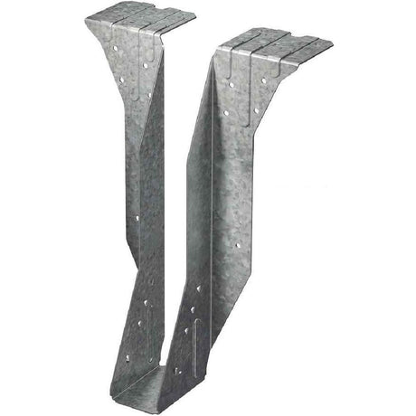 Simpson Strong-Tie BA210-2 (1-9/16" x 9-1/8") 12Ga Galvanized Top Flange Beam Hanger for 2x10 Double Joist