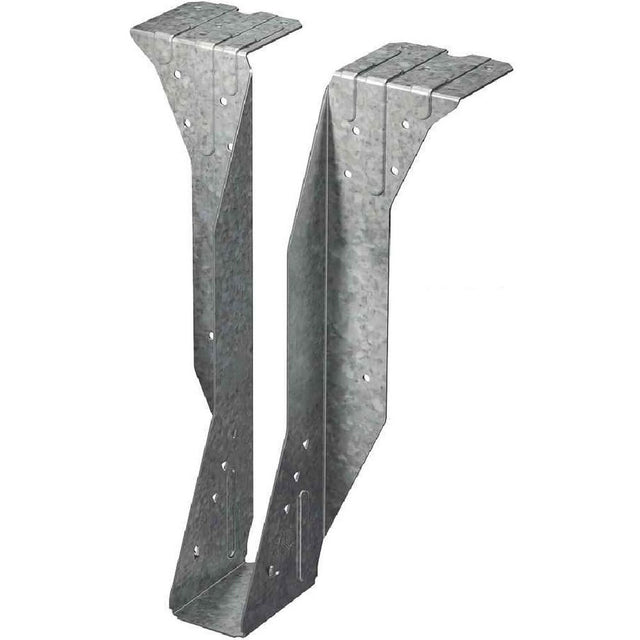 Simpson Strong-Tie BA210-2 (1-9/16" x 9-1/8") 12Ga Galvanized Top Flange Beam Hanger for 2x10 Double Joist