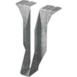 Simpson Strong-Tie BA210-2 (1-9/16" x 9-1/8") 12Ga Galvanized Top Flange Beam Hanger for 2x10 Double Joist
