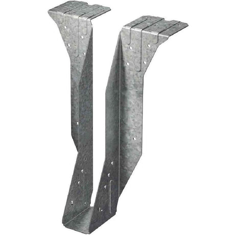 Simpson Strong-Tie BA210-2 (1-9/16" x 9-1/8") 12Ga Galvanized Top Flange Beam Hanger for 2x10 Double Joist