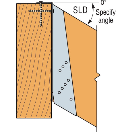 Simpson Strong-Tie BA212 (1-9/16" x 11-1/8") 12Ga Galvanized Top Flange Beam Hanger for 2x12 Joist - 6