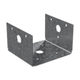 Simpson Strong-Tie BC40R (4x) Rough 18 Gauge Galvanized Post Base