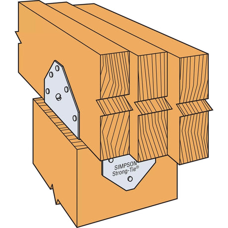 Simpson Strong-Tie BCS2-3/6SS (2-3x6) None  Post Cap - Stainless Steel - 3