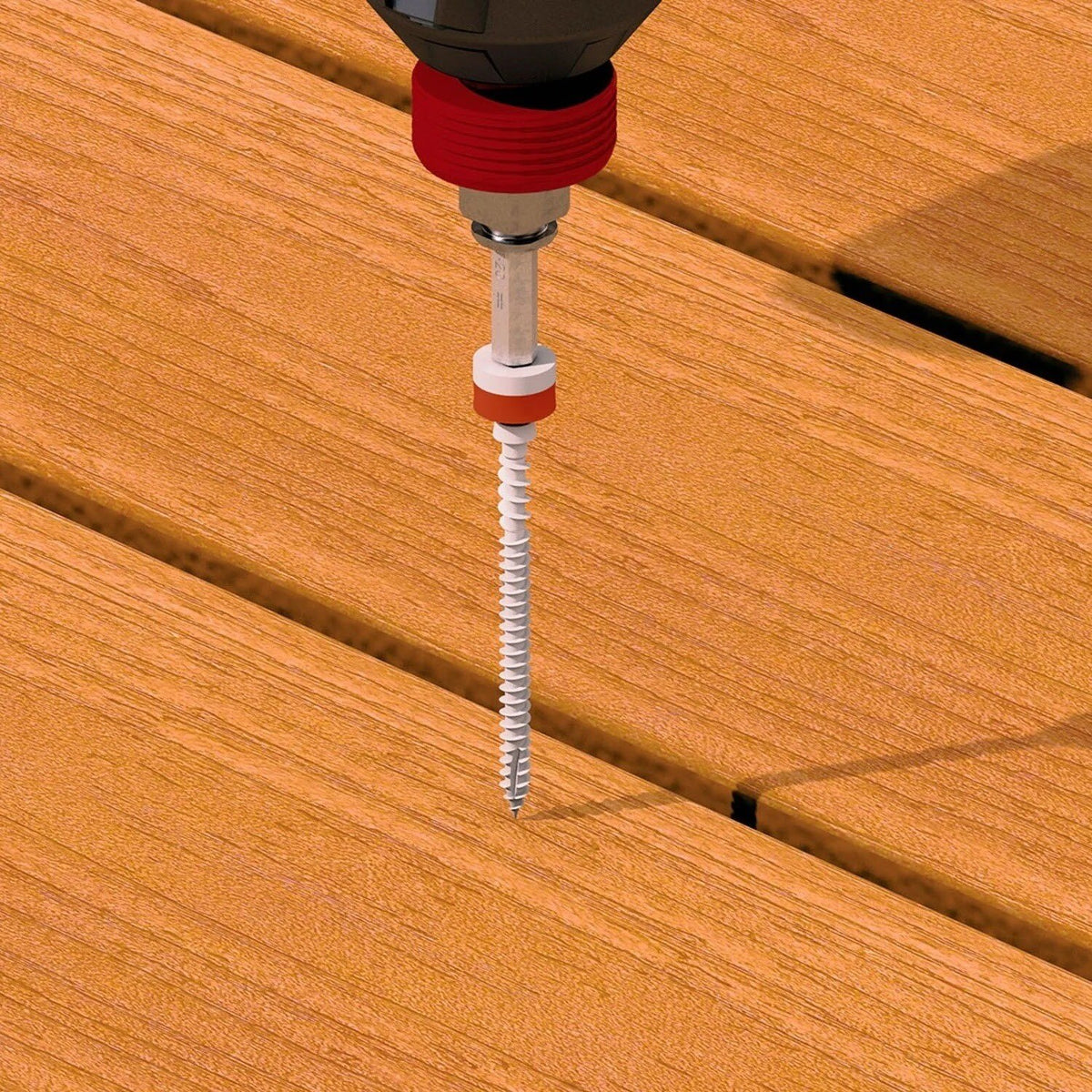 Simpson Strong-Tie BIT20T-PL-RC3 T20 6-Lobe Driver Bit for Deck-Drive DCU Composite Fasteners (3 Pack) - 2