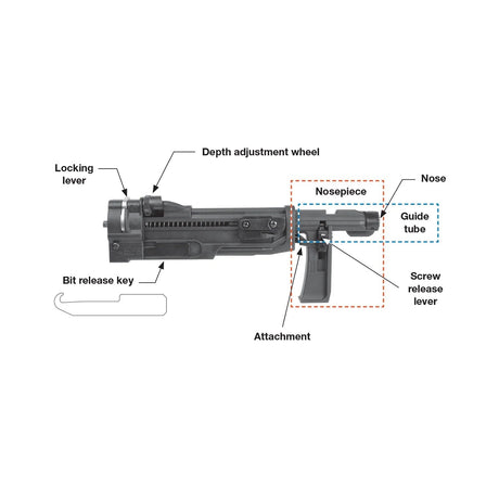 Simpson Strong-Tie BITKEY Quik Drive Replacement Bit Key for Tools