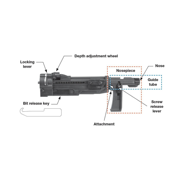 Simpson Strong-Tie BITKEY Quik Drive Replacement Bit Key for Tools