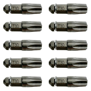 Simpson Strong-Tie BITTX30-RC10 Quik Drive (T30 6-Lobe) Driver Bit (10 Pack) - 2