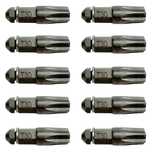 Simpson Strong-Tie BITTX30-RC10 Quik Drive (T30 6-Lobe) Driver Bit (10 Pack) - 2