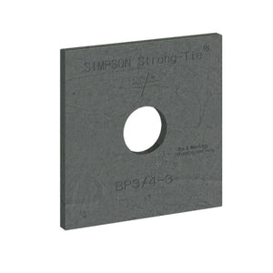 Simpson BP 5/8 Strong-Tie Bearing Plate with 5/8" Bolt Diameter