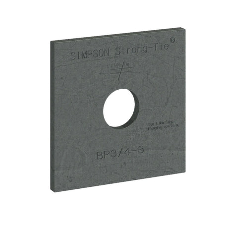Simpson BP 5/8 Strong-Tie Bearing Plate with 5/8" Bolt Diameter