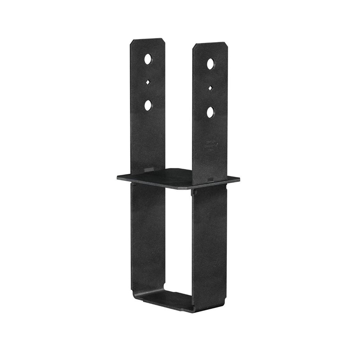 Simpson Strong-Tie CB44PC (4" x 4") Column Base Black Powder-Coated for Wood-to-Concrete Connections
