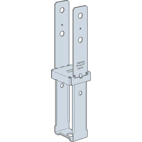 Simpson Strong-Tie CBST44HDG Hot-Dip Galvanized Standoff Column Base for 4x4 - 3