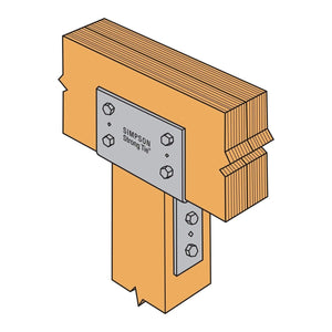 Simpson Strong-Tie CC46HDG Hot-Dip Galvanized Column Cap for 4x Beam, 6x Post - 3