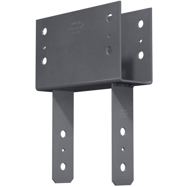 Simpson Strong-Tie CC48 (4x Beam, 8x Post) Heavy-Duty Column Cap - Structural Wood Connector
