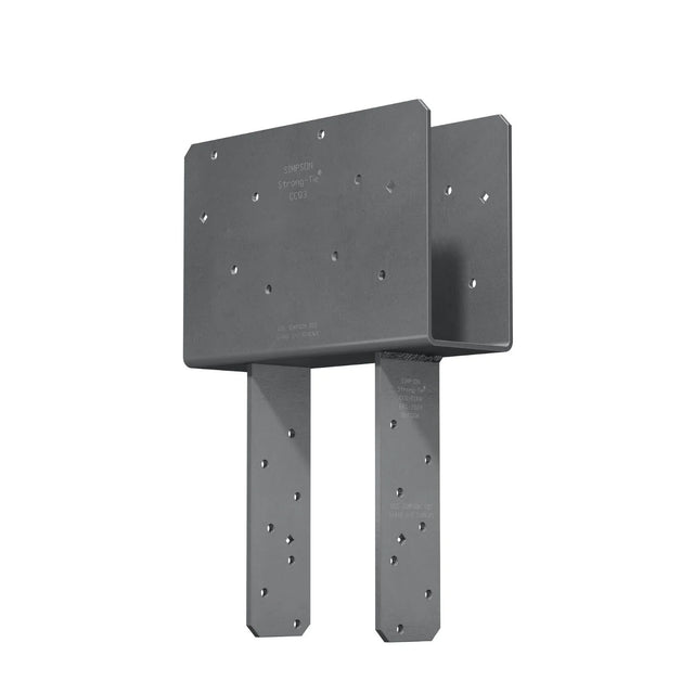 Simpson Strong-Tie CCQ3-6SDS2.5HDG (3-1/8") Quick-Install Column Cap with SDS Screws - Hot Dip Galvanized