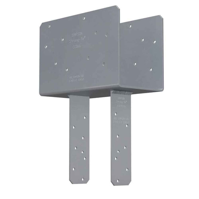 Simpson Strong-Tie CCQ96SDS2.5 Heavy-Duty Column Cap with SDS Screws for 9x Beam to 6x Post Connections