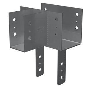 Simpson Strong-Tie CCT666 Heavy-Gauge Steel Column Cap T Configuration for 6x Beams and Posts