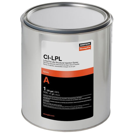 Simpson Strong-Tie CILPL1A (1 gal) Long Pot Life Structural Injection Epoxy Resin