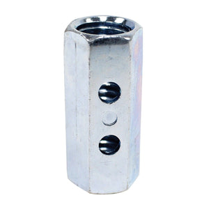 Simpson Strong-Tie CNW1/2 Coupler Nut with Witness Hole for Threaded Rod