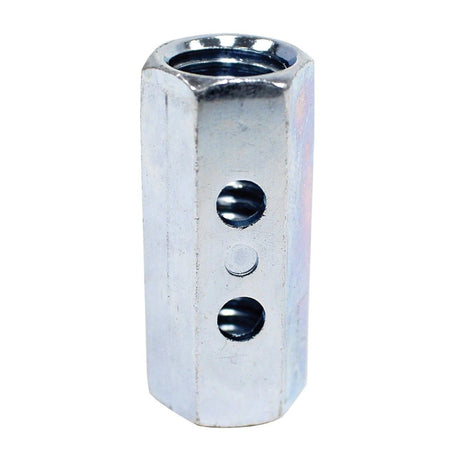 Simpson Strong-Tie CNW1/2 Coupler Nut with Witness Hole for Threaded Rod