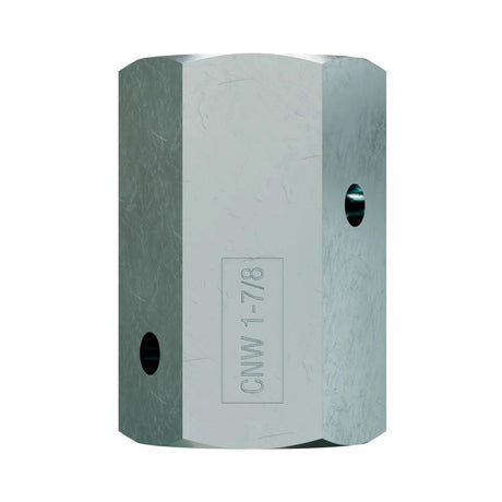 Simpson Strong-Tie CNW1-7/8 (1 in. to 7/8 in.) Coupler Nut with Witness Hole for Threaded Rod Connection