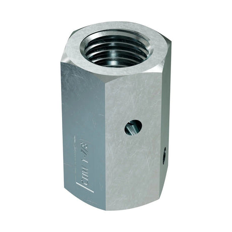 Simpson Strong-Tie CNW1-7/8 (1 in. to 7/8 in.) Coupler Nut with Witness Hole for Threaded Rod Connection - 2