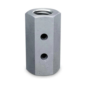 Simpson Strong-Tie CNW3/8 Coupler Nut with Witness Hole for Threaded Rod