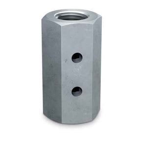 Simpson Strong-Tie CNW5/8-R Coupler Nut with Witness Hole for Rod Connection