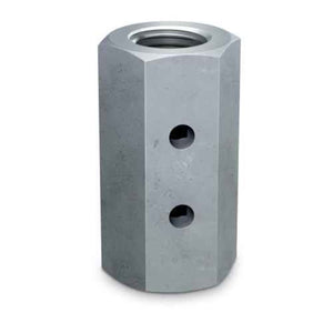 Simpson Strong-Tie CNW5/8-R Coupler Nut with Witness Hole for Rod Connection