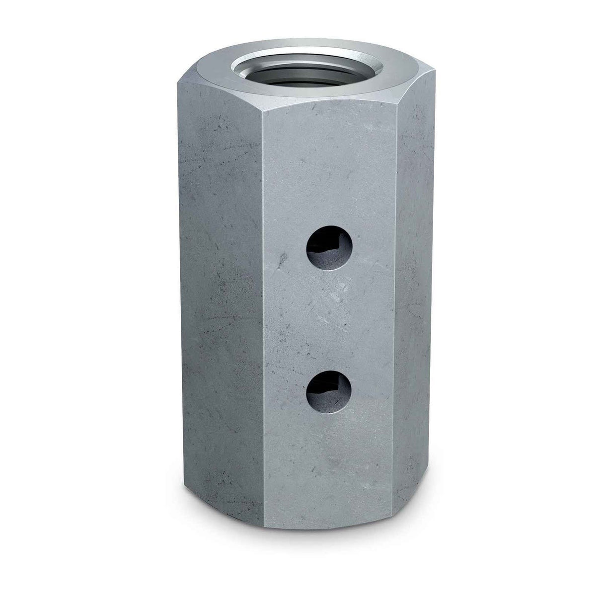 Simpson Strong-Tie CNW5/8 Coupler Nut with Witness Hole for Threaded Rod