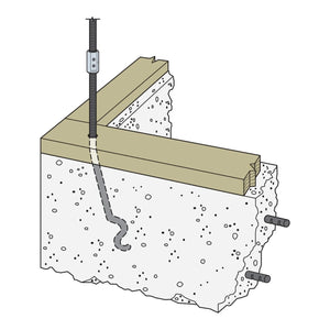 Simpson Strong-Tie CNW5/8 Coupler Nut with Witness Hole for Threaded Rod - 3