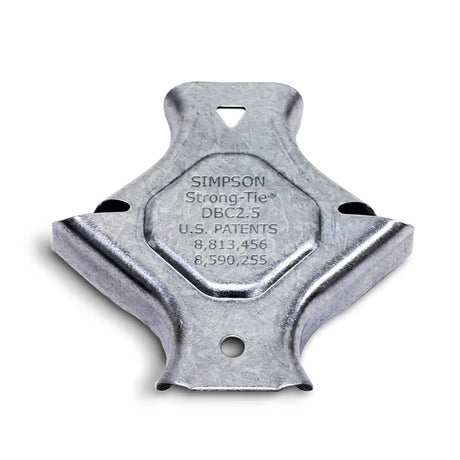 Simpson Strong-Tie DBC2.5-R200 (20 Gauge) Drywall Bridging Connector - G90 Galvanized (200 Pack)