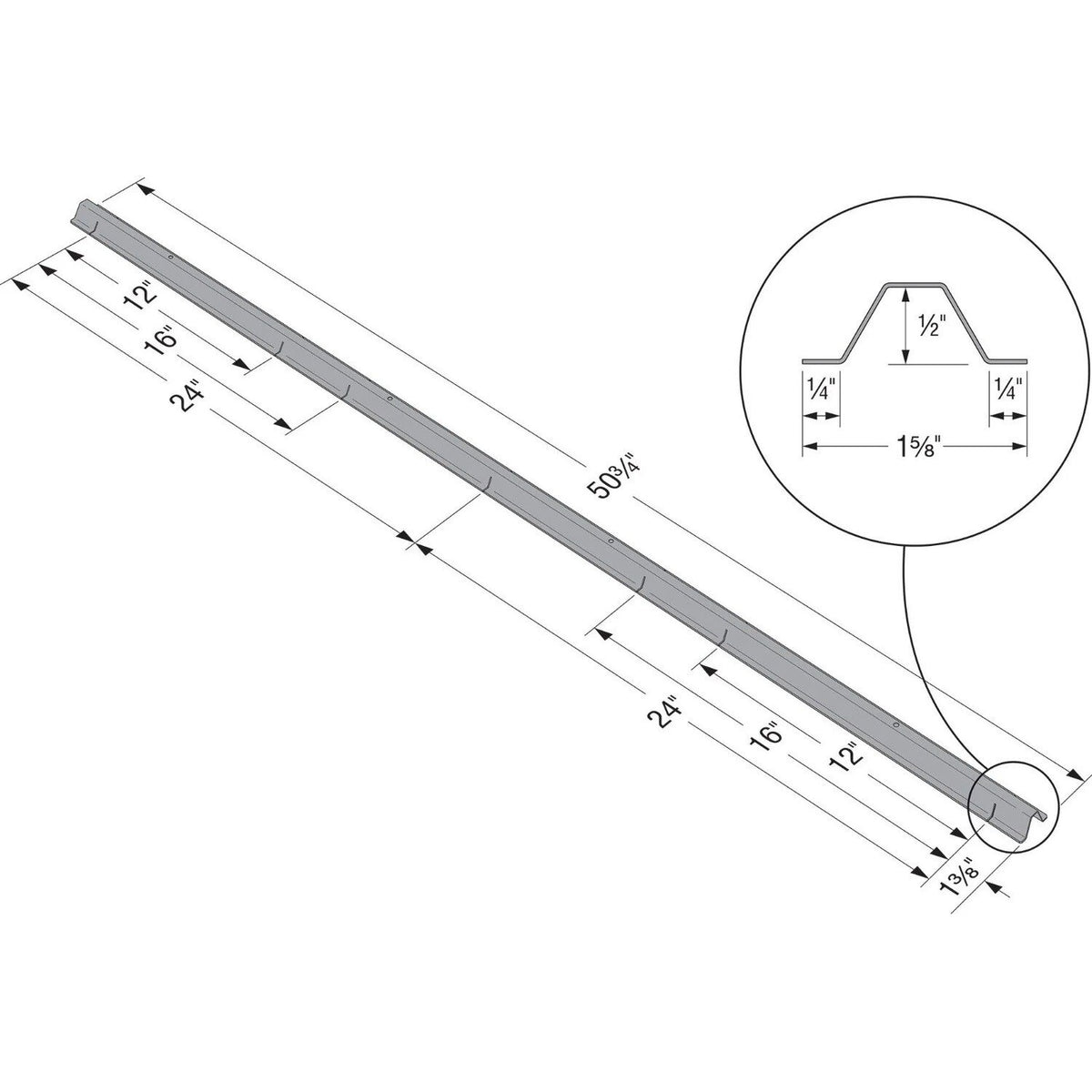 Simpson Strong-Tie DBR/30-R20 (22-Gauge) Galvanized Drywall Spacer Bracer (20 Pack) - 2