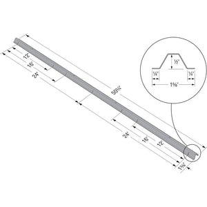 Simpson Strong-Tie DBR/30-R20 (22-Gauge) Galvanized Drywall Spacer Bracer (20 Pack) - 2