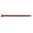 Simpson Strong-Tie DCU234BR01R350 Deck-Drive (#10 x 2-3/4") T20 DCU Quik Guard Composite Screw - Brown 01 (350 Pack)