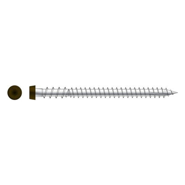 Simpson Strong-Tie DCU234C316BR01 Deck-Drive (#10 x 2-3/4") T20 DCU SS Composite Screw - Brown 01 (70 Pack)