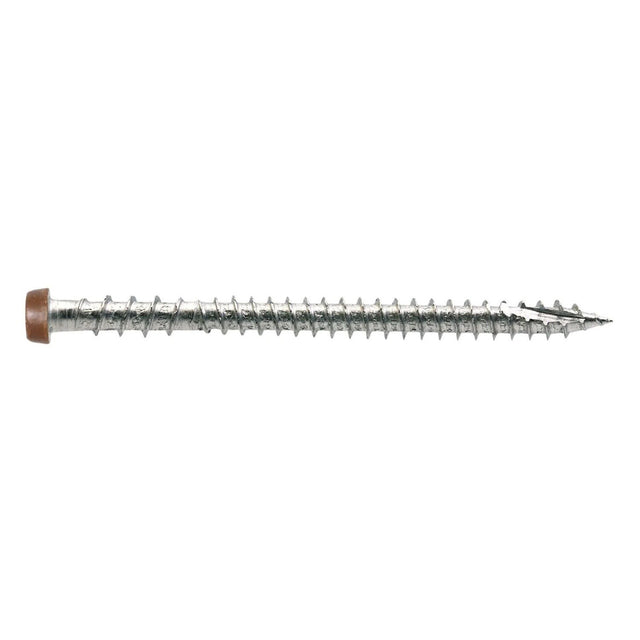 Simpson Strong-Tie DCU234MB305TN01 Deck-Drive (#10 x 2-3/4") T20 DCU Stainless Steel Composite Screw, Tan 01 (1750 Pack)