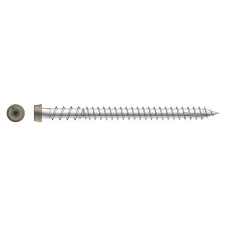 Simpson Strong-Tie DCU234MB316TN Deck-Drive (#10 x 2-3/4") T20 DCU SS Composite Screw, Type 316, Tan (1750 Pack)